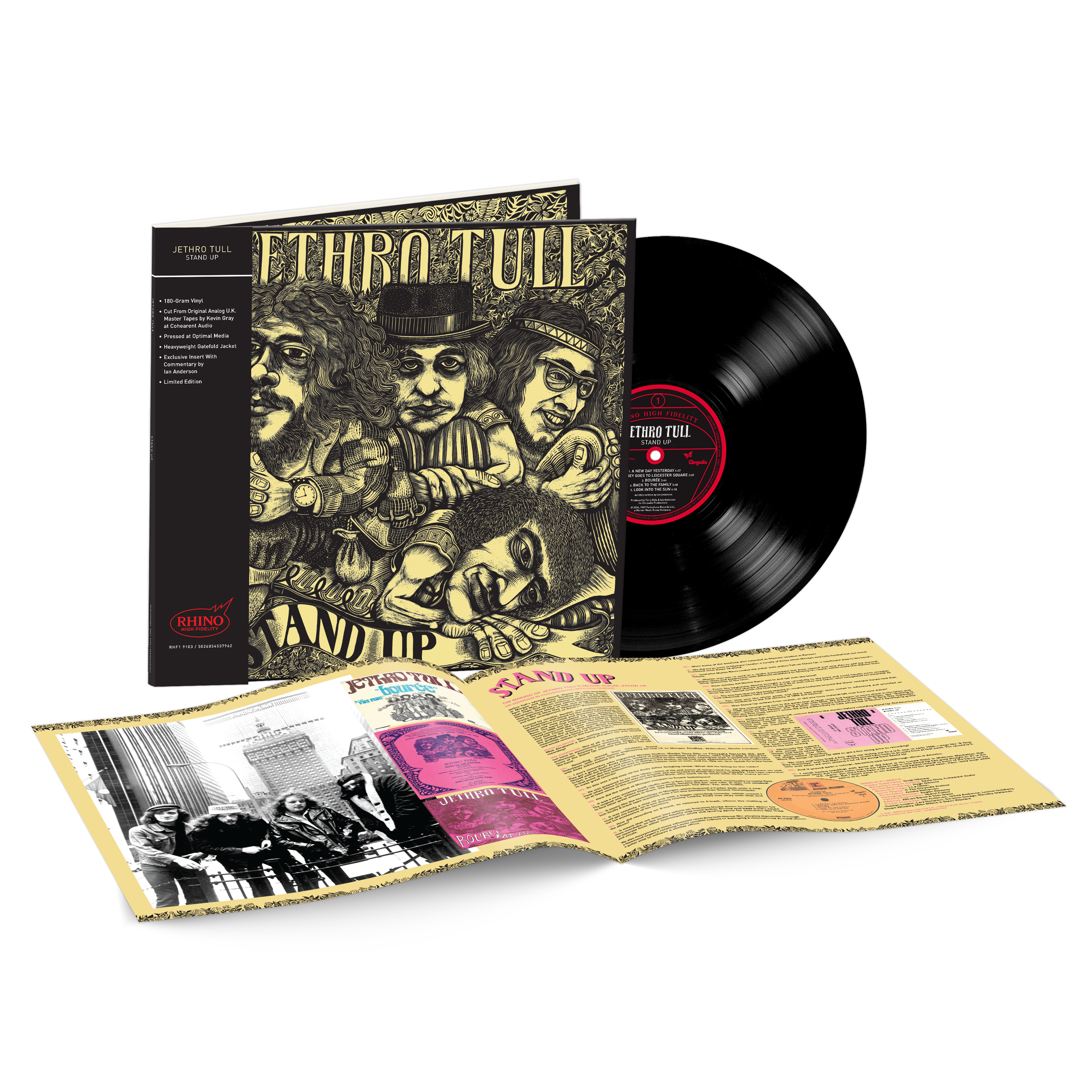 JETHRO TULL 1968-1972 (Rhino High Fidelity) (5LP Boxed Set)