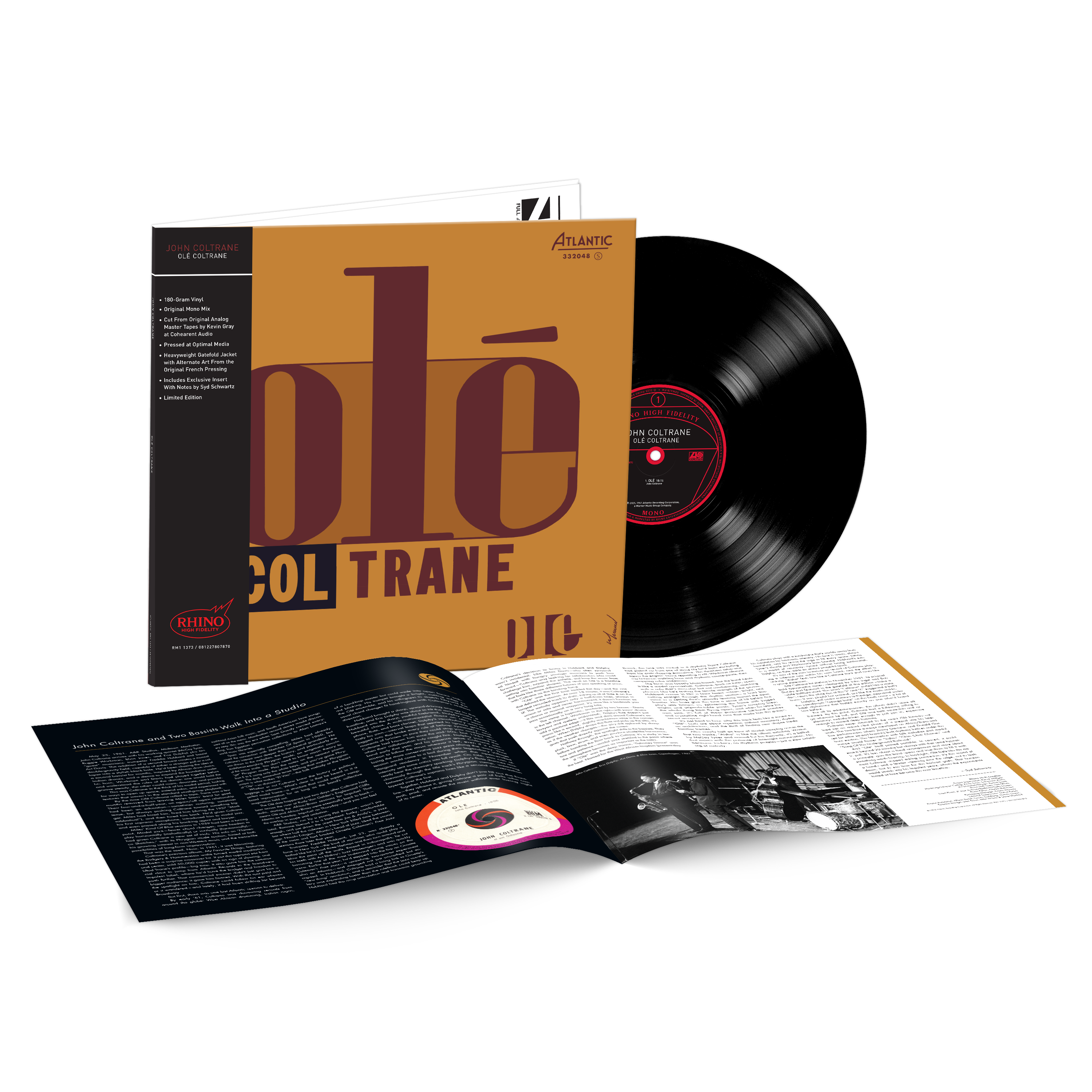 Ole Coltrane (Mono) (Rhino High Fidelity) (Unnumbered) Vinyl [LP]