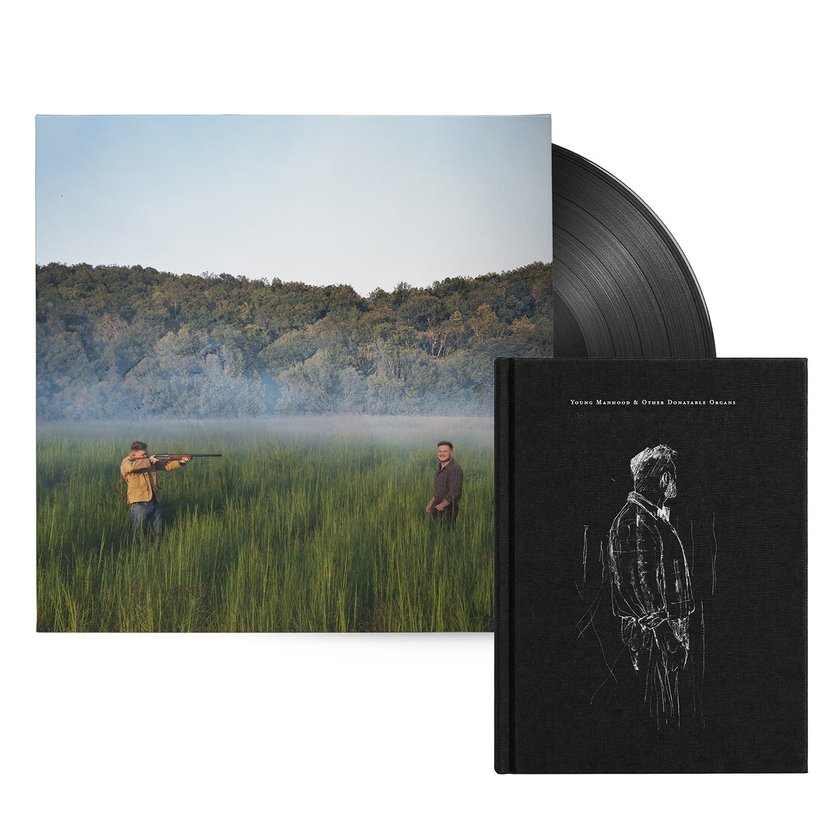 Young Manhood and Other Donatable Organs EP Vinyl + Book Bundle