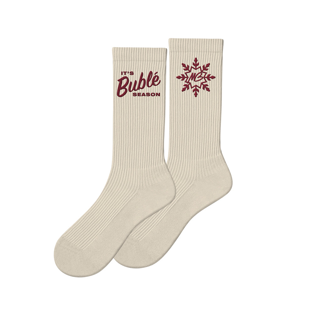 It's Bublé Season Socks