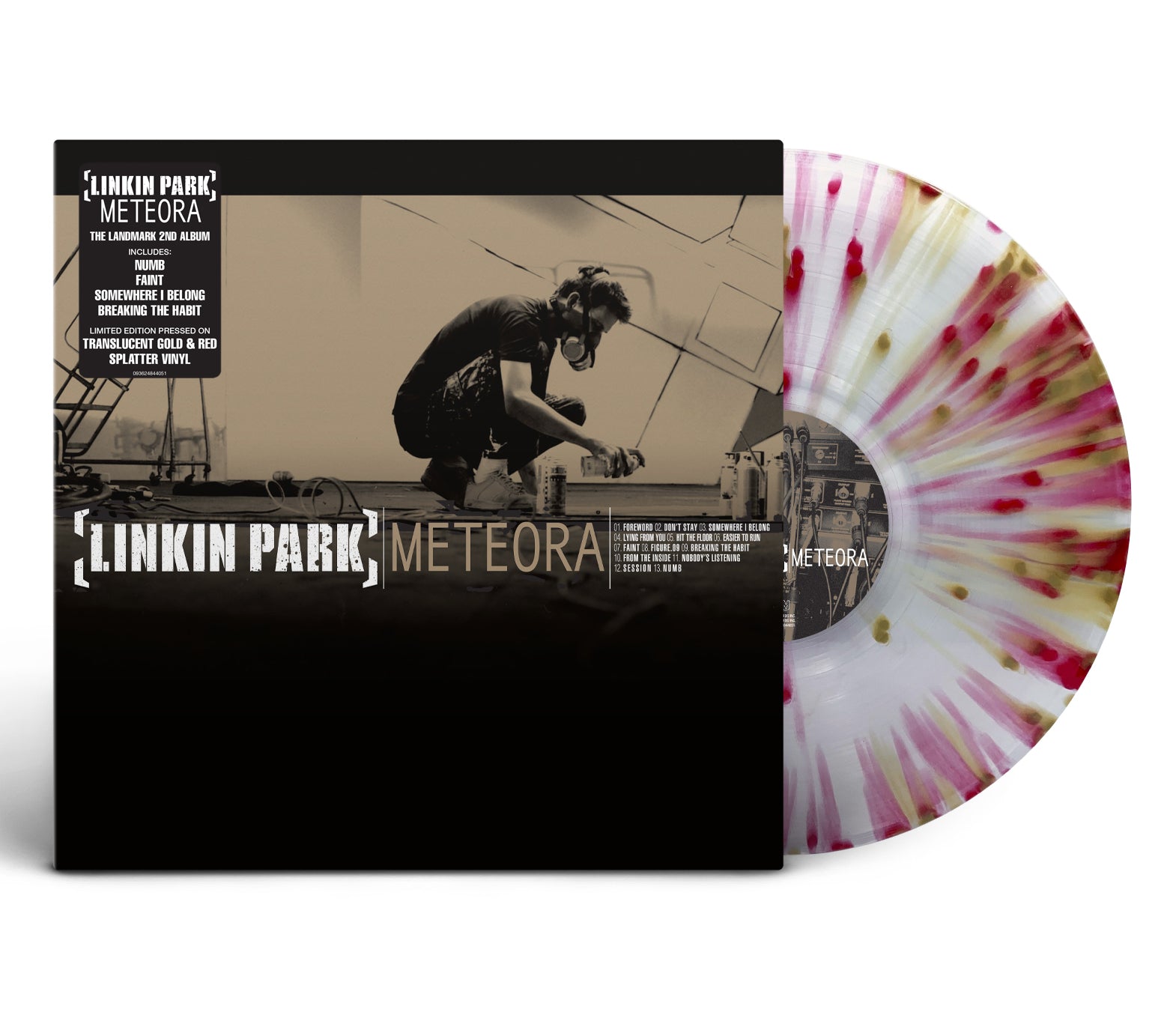 Meteora (Translucent Gold and Red Splatter) Vinyl [LP] – Warner