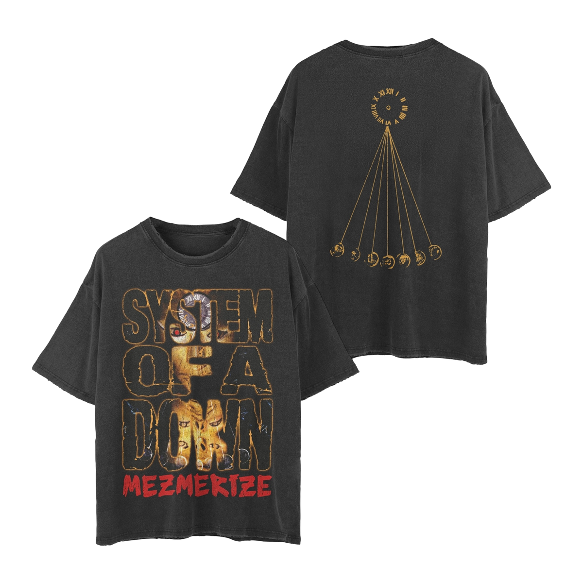 Mezmerize Stacked Logo T-Shirt – Warner Music Canada