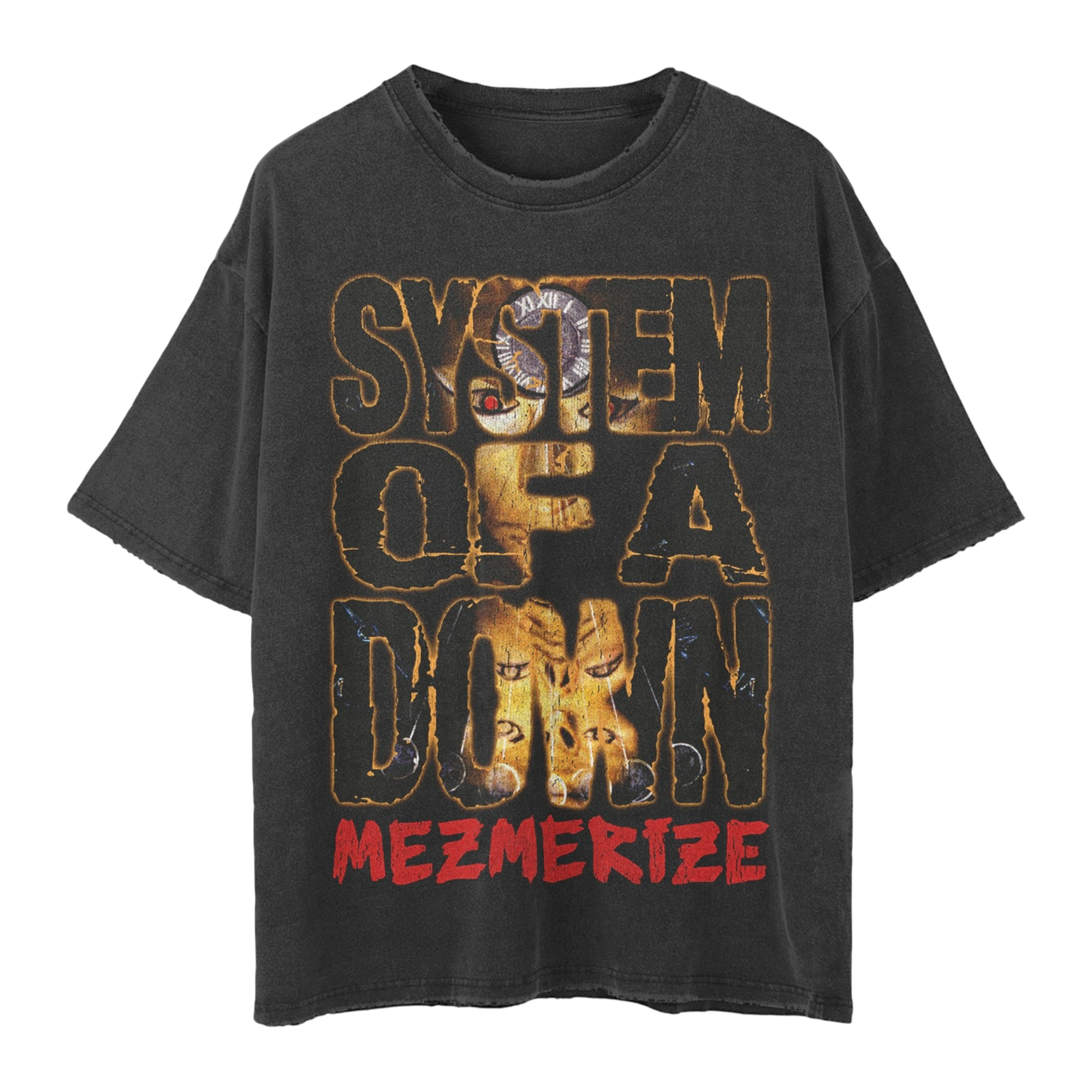 Mezmerize Stacked Logo T-Shirt