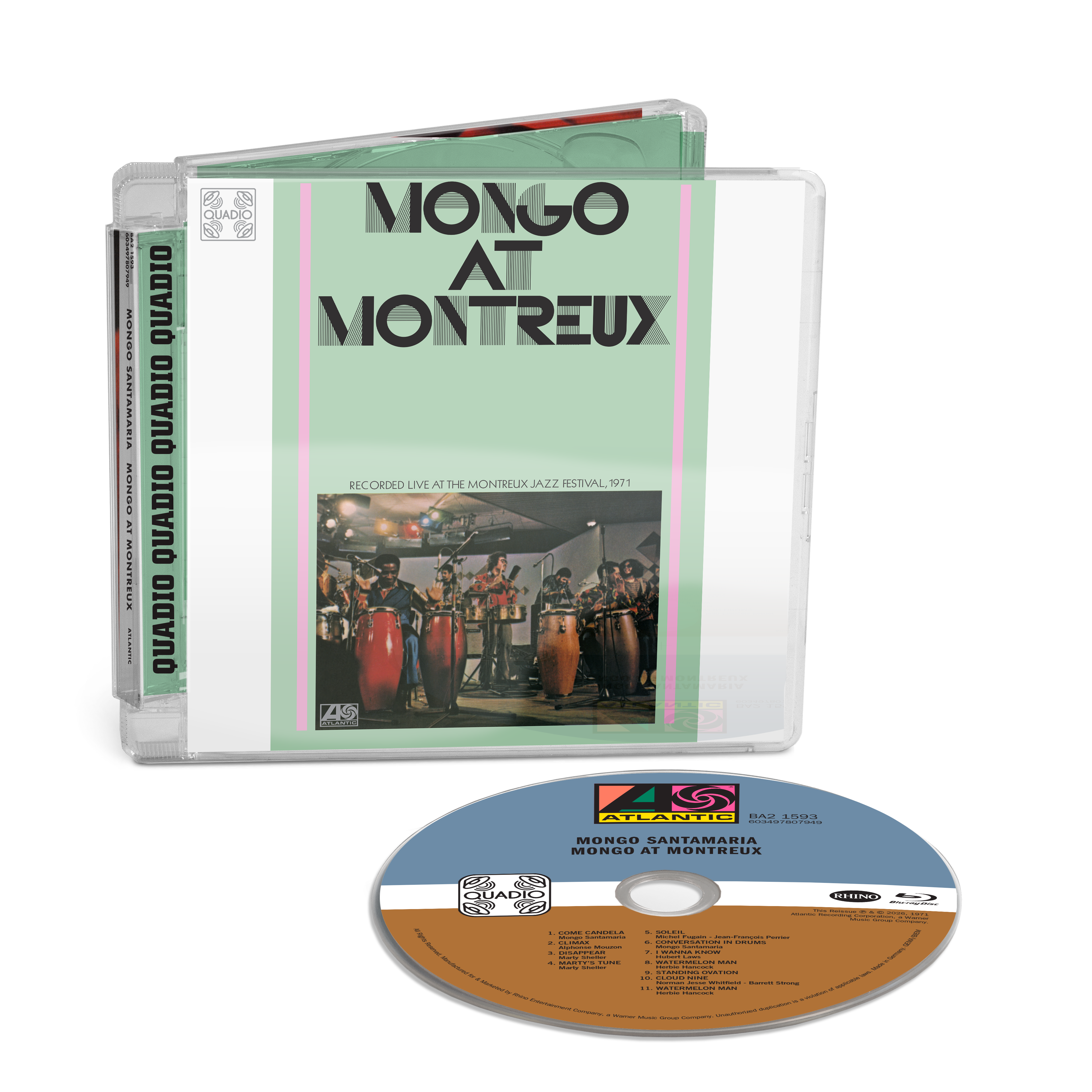 Mongo At Montreux (Quadio) (Blu-ray Audio)