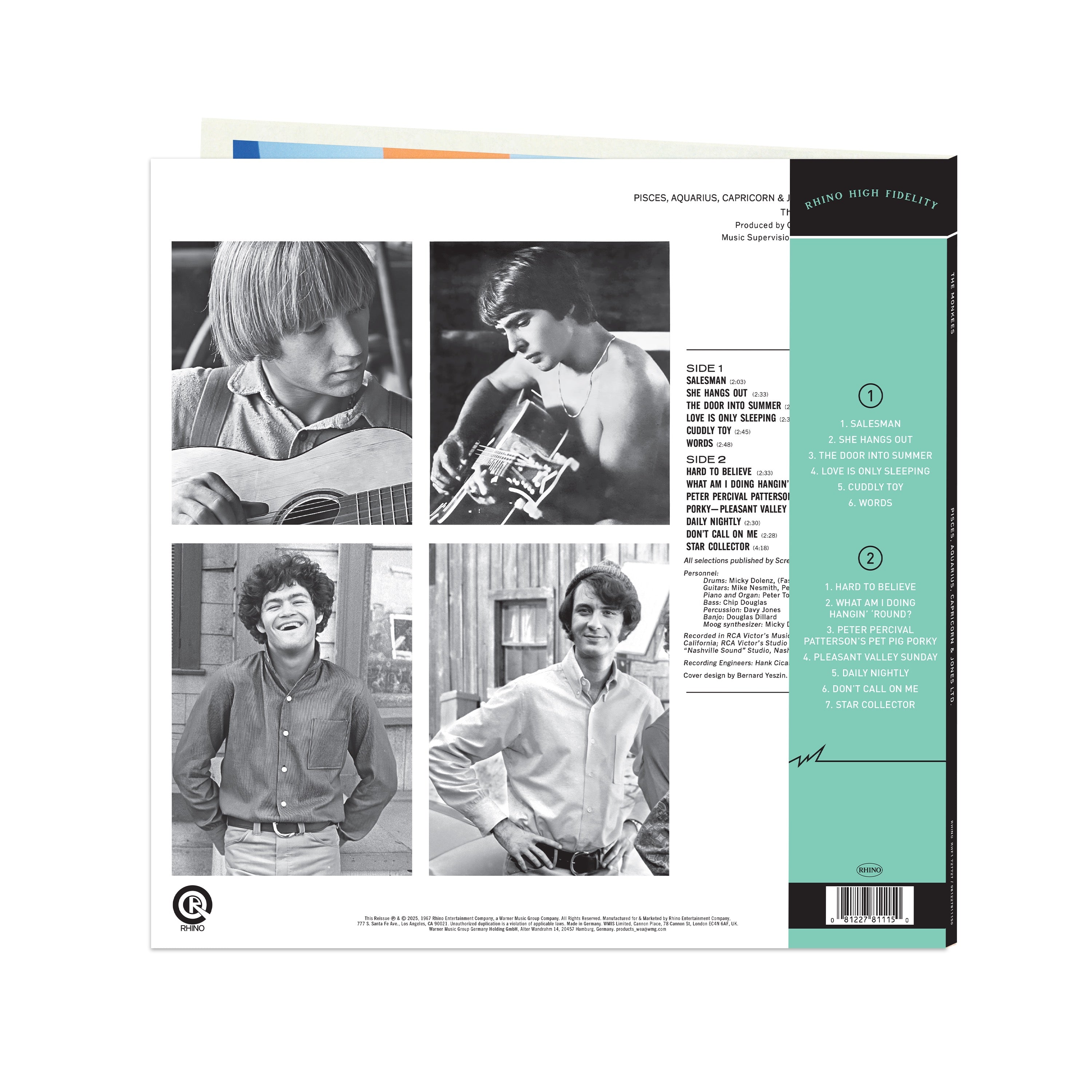 Pisces, Aquarius, Capricorn & Jones Ltd. (Rhino High Fidelity)