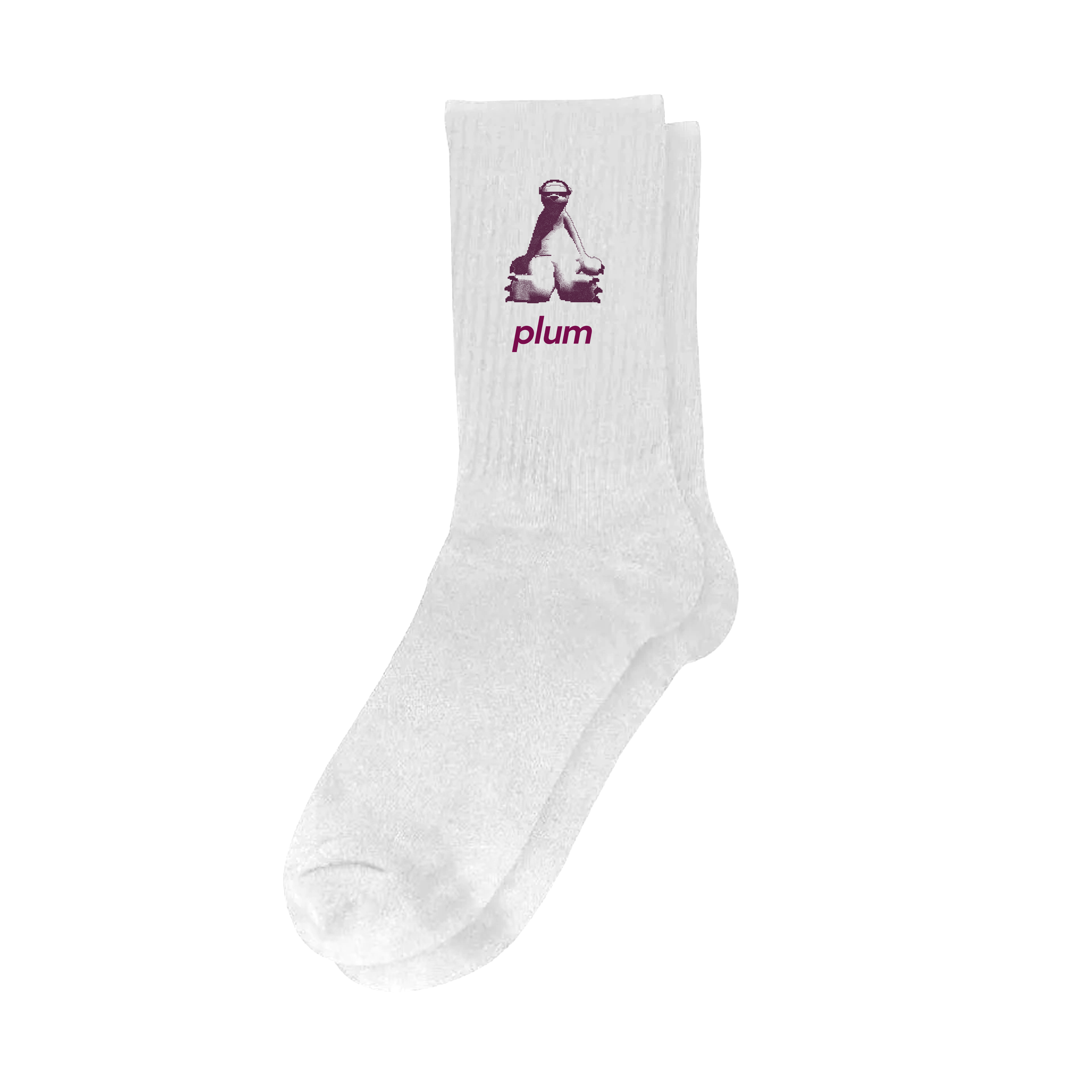 plum socks