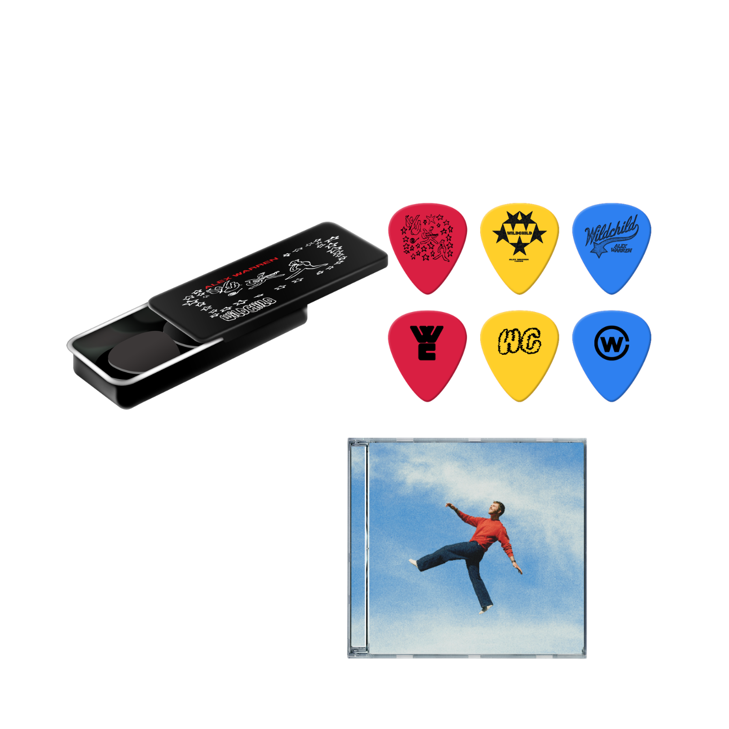WILDCHILD - CD + GUITAR PICK SET FAN PACK