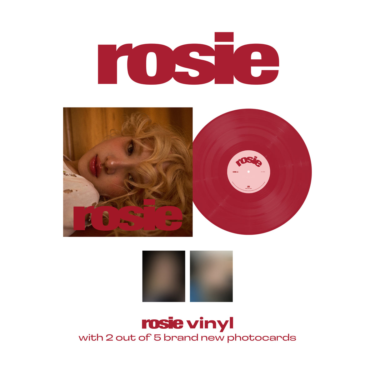 rosie (red vinyl w/ photocards) [LP] – Warner Music Canada