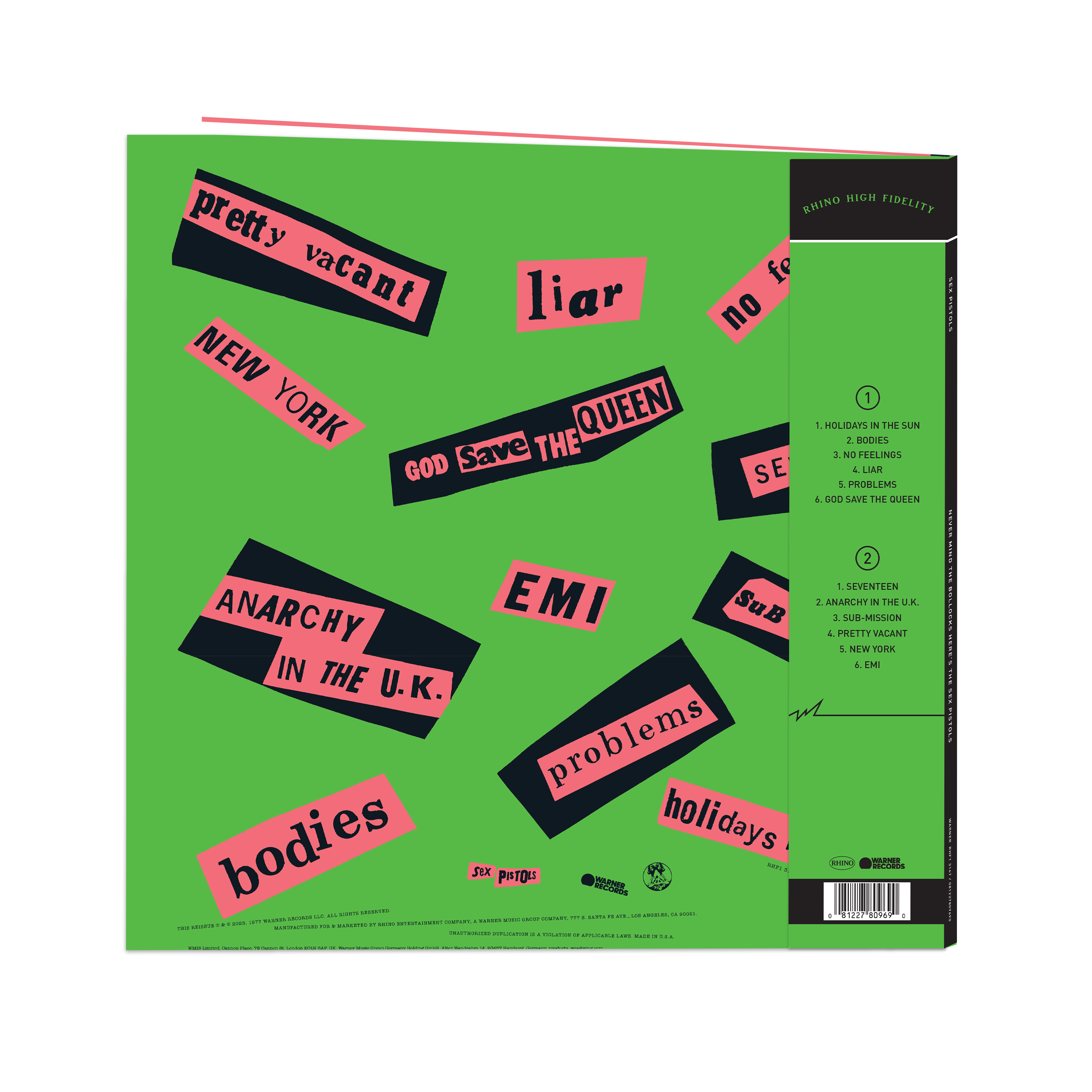 Never Mind The Bollocks, Here's The Sex Pistols (Rhino High Fidelity)