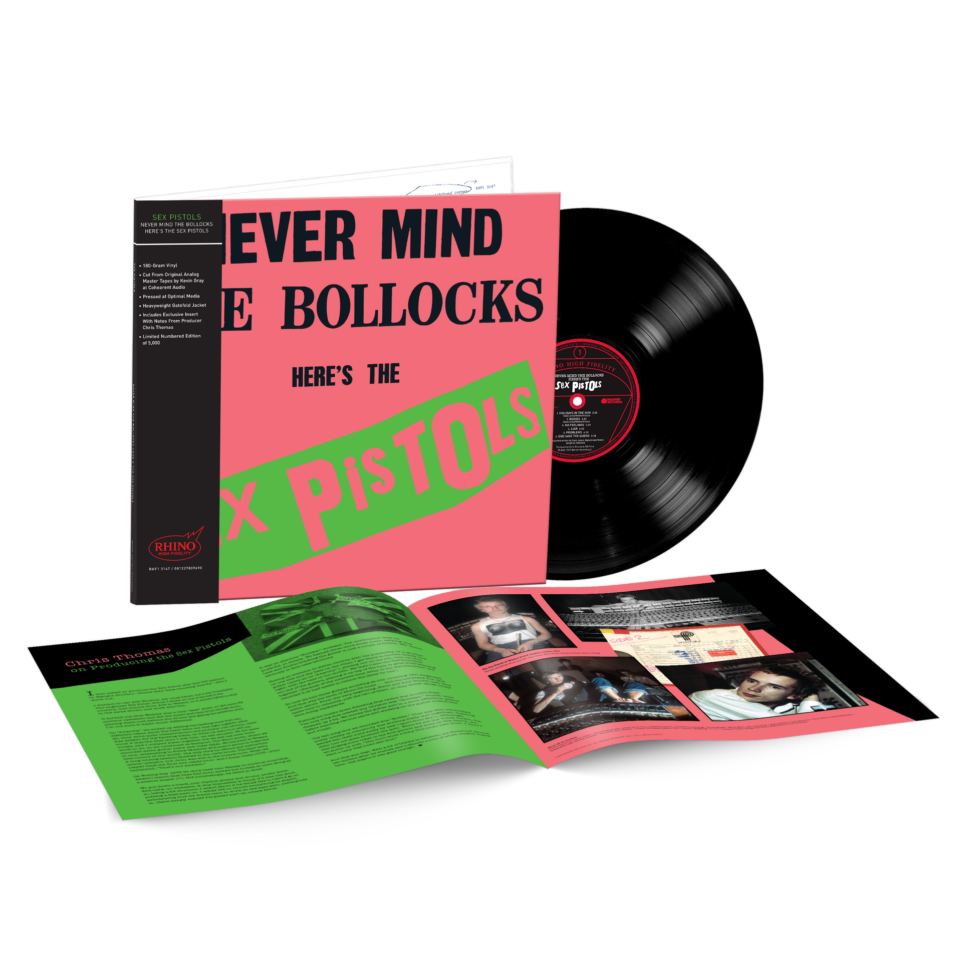 SEX PISTOLS/ Never Mind The Bollocksレコード Sex Pistols - Never Mind the Bollocks: Here's The Sex Pistols