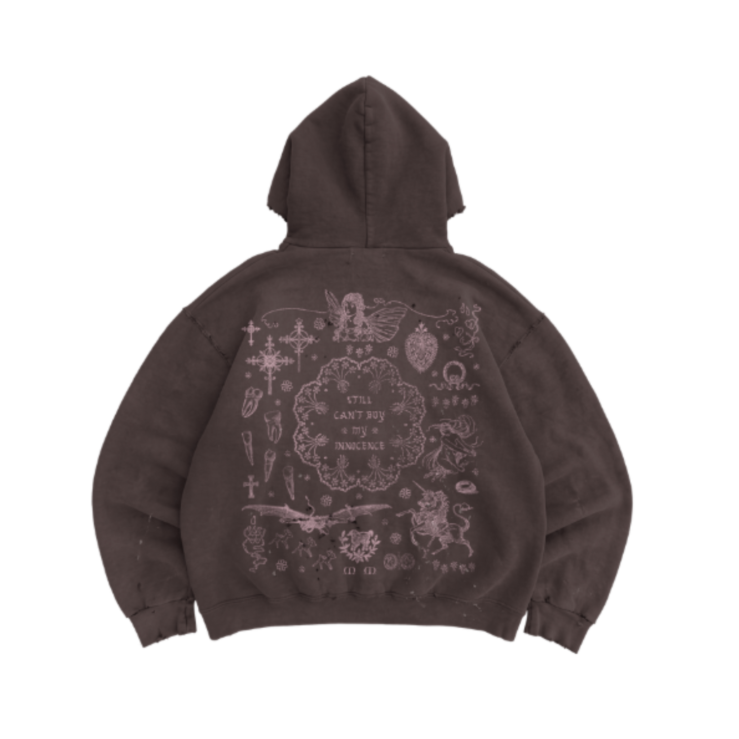 Still Can't Buy My Innocence Distressed Hoodie
