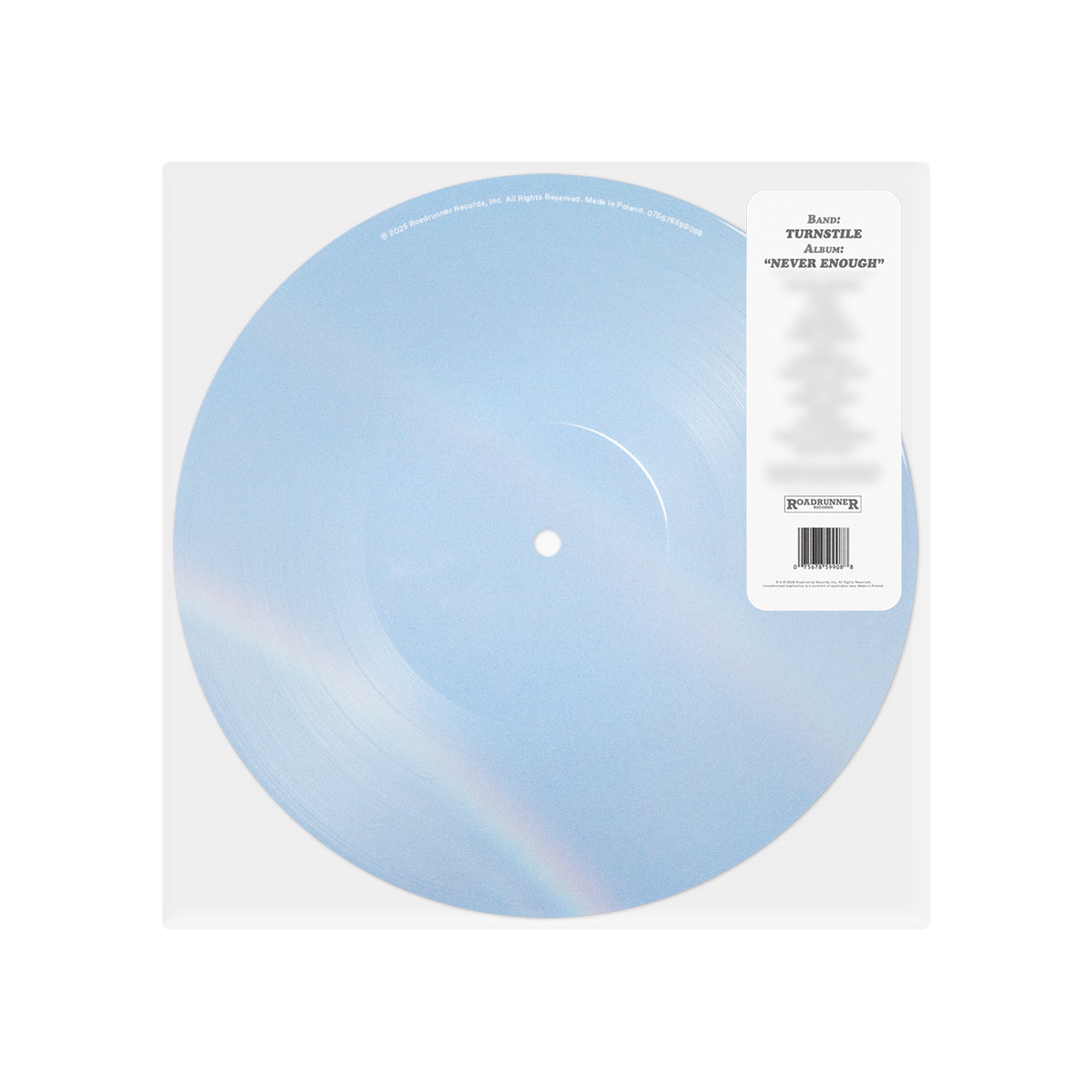 Spotify Fans First - NEVER ENOUGH (Picture Disc Vinyl) LP