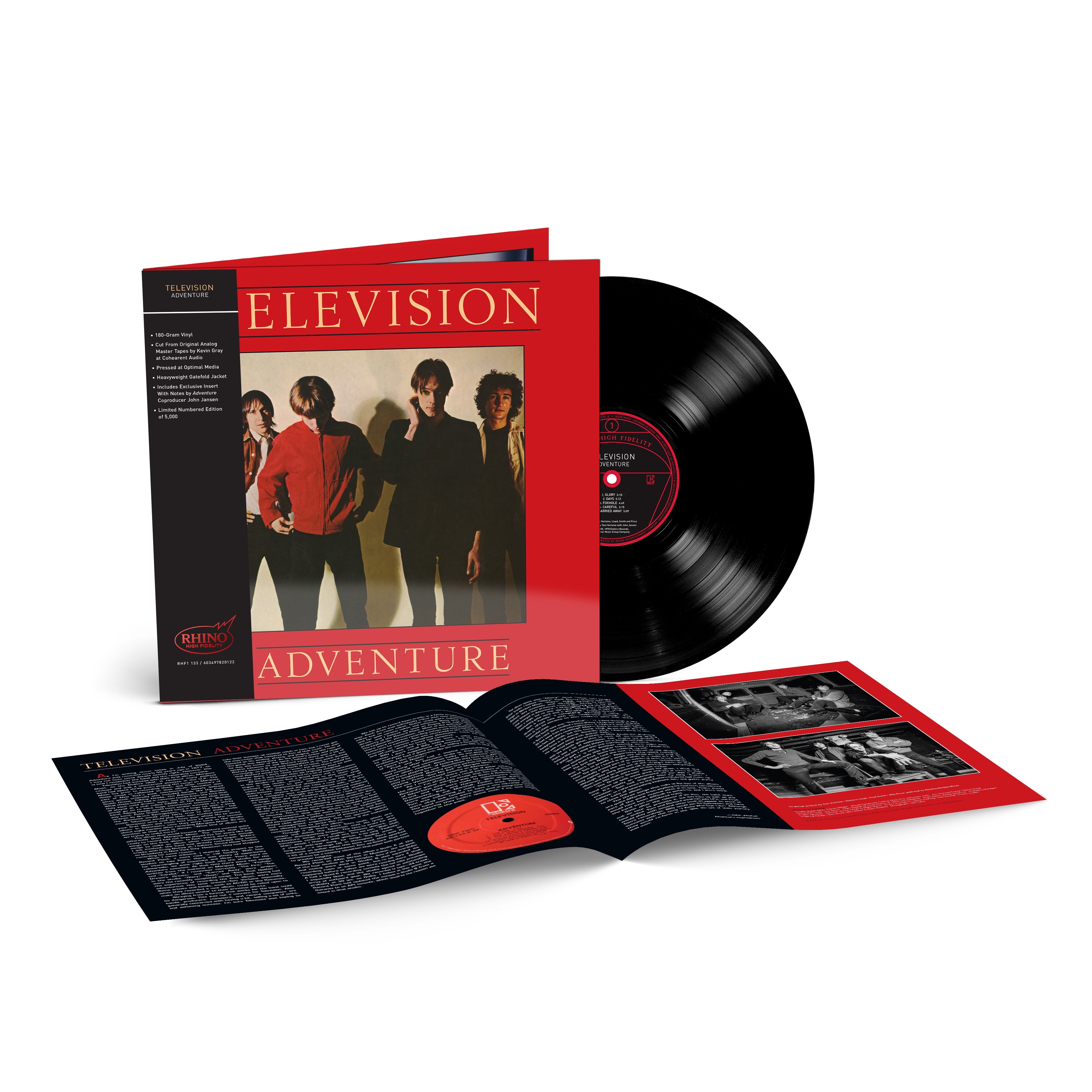 Adventure (Rhino High Fidelity) Vinyl [LP] – Warner Music Canada