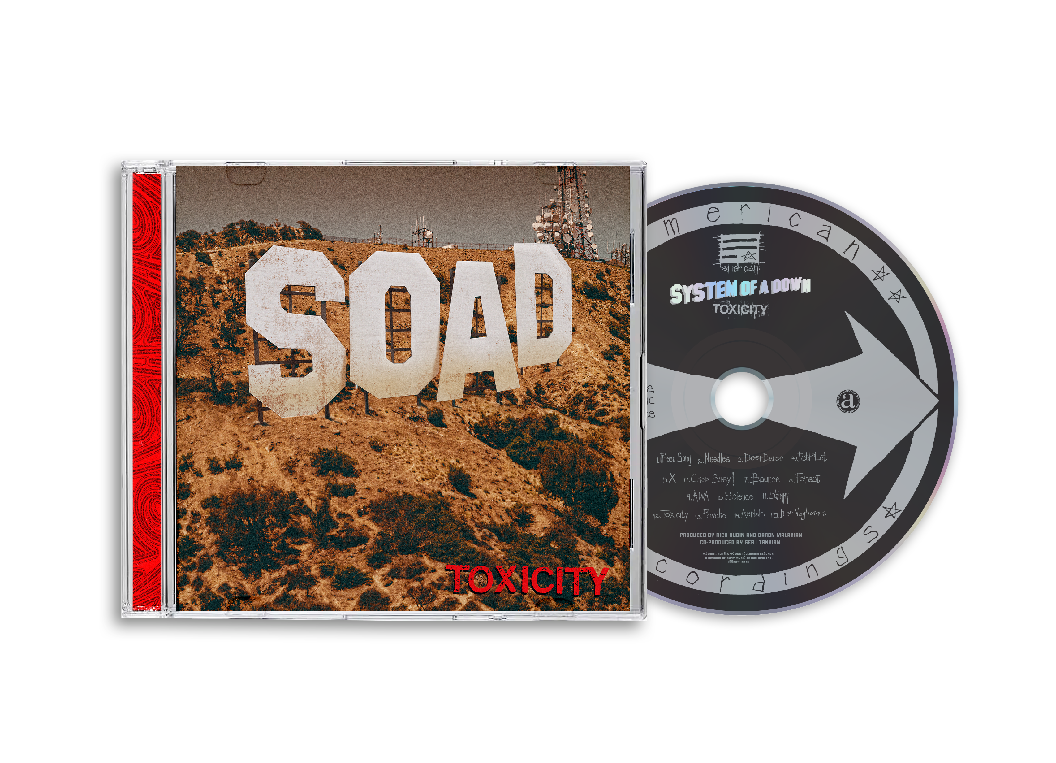 Toxicity 25th Anniversary Exclusive CD