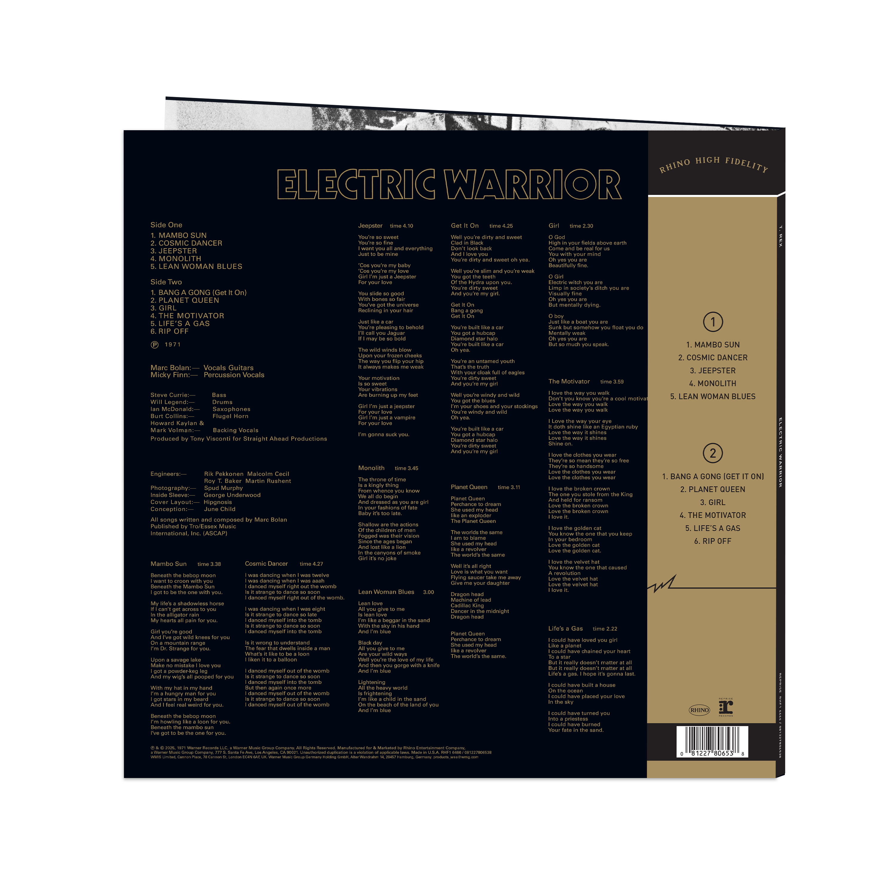 Electric Warrior (Rhino High Fidelity) (Singles Edition)