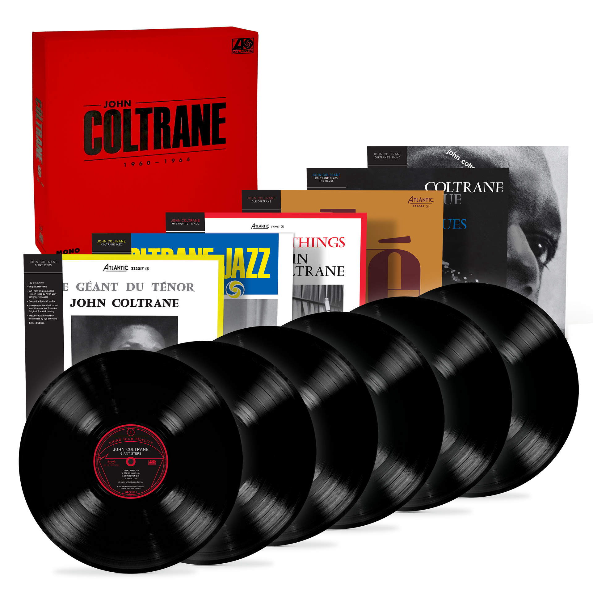 John Coltrane: 1960-1964 Mono (Rhino High Fidelity) Vinyl [6LP