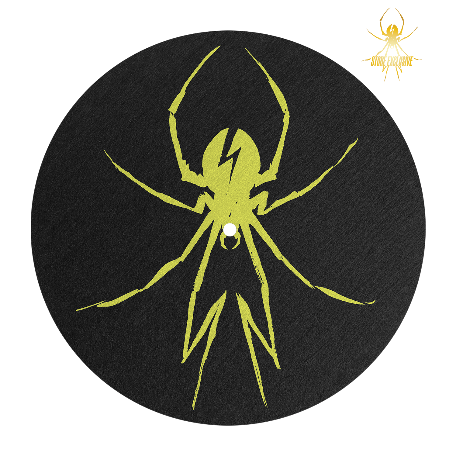 Yellow Spider Slipmat