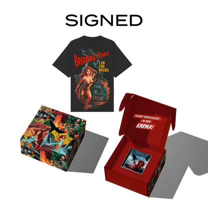 AM I THE DRAMA? Box Set Black T-Shirt (designed by Revolve)