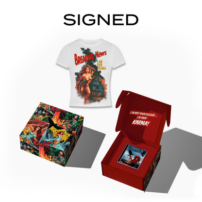 AM I THE DRAMA? Box Set White T-Shirt (designed by Revolve)