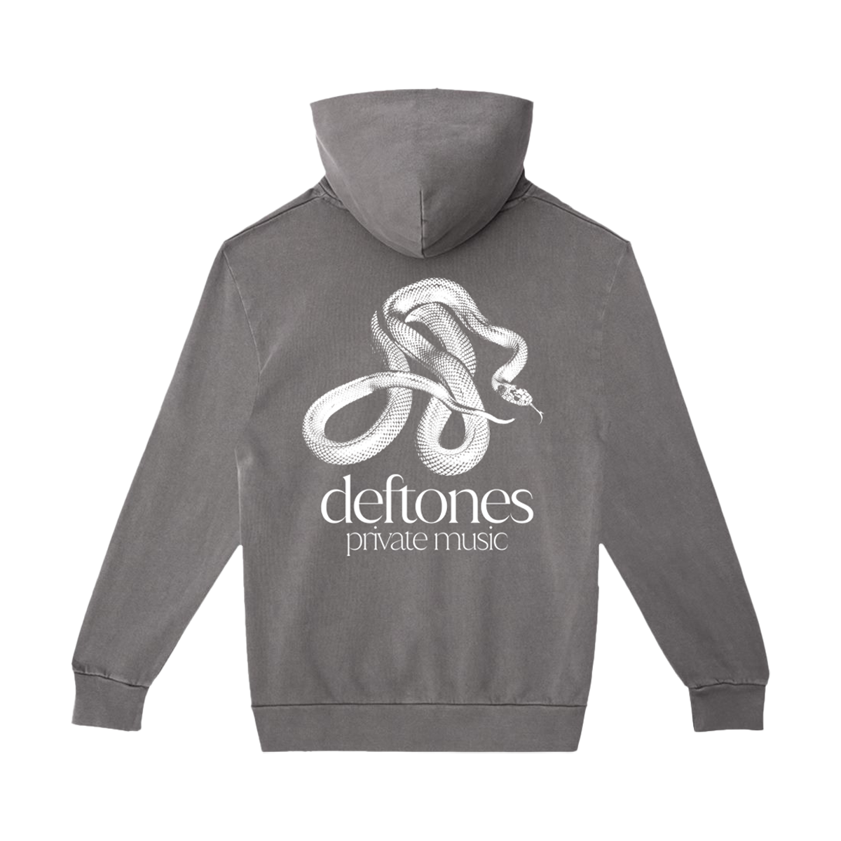 private music embroidered hoodie