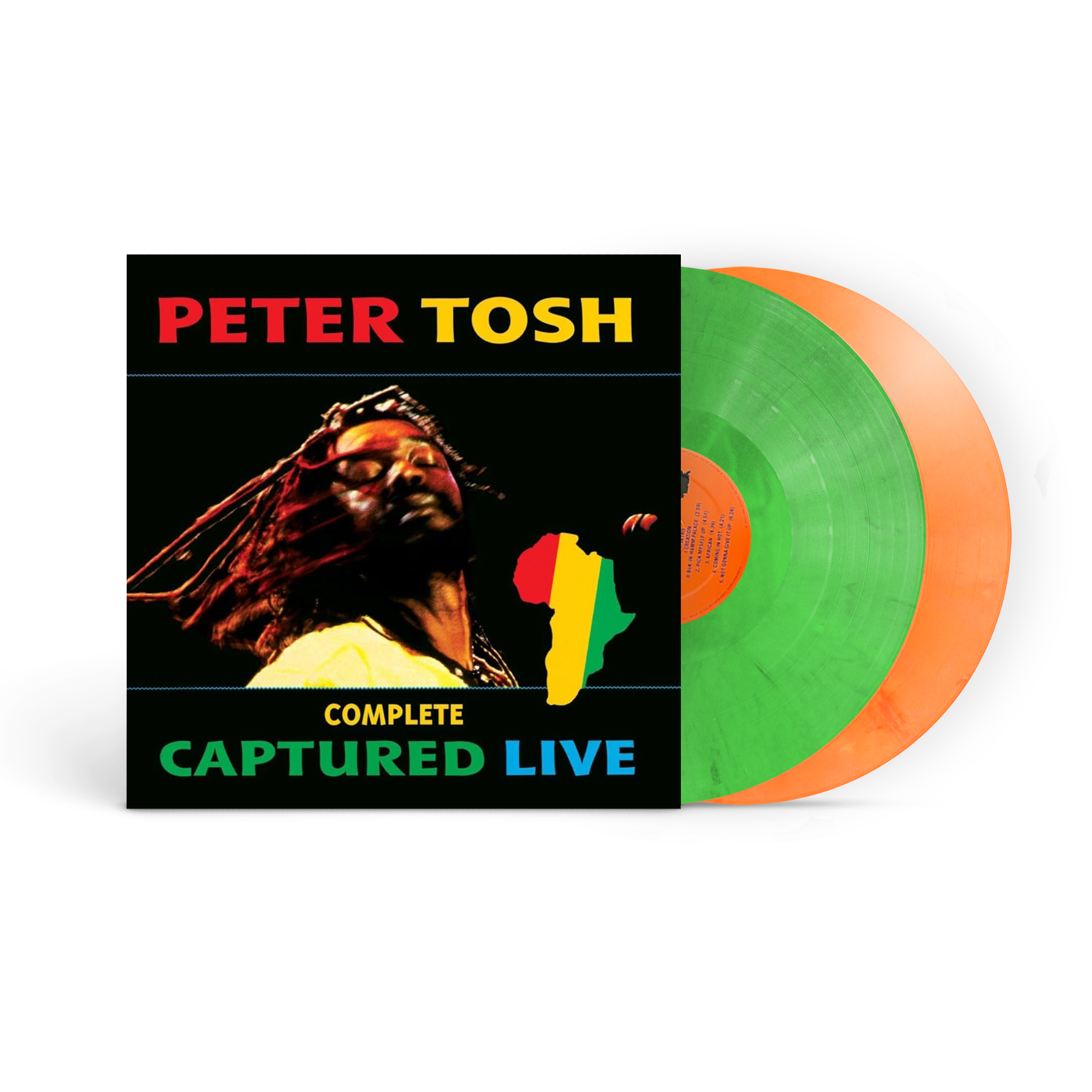 Complete Captured Live (Marbled Red, Blue, Yellow and Green) 2LP