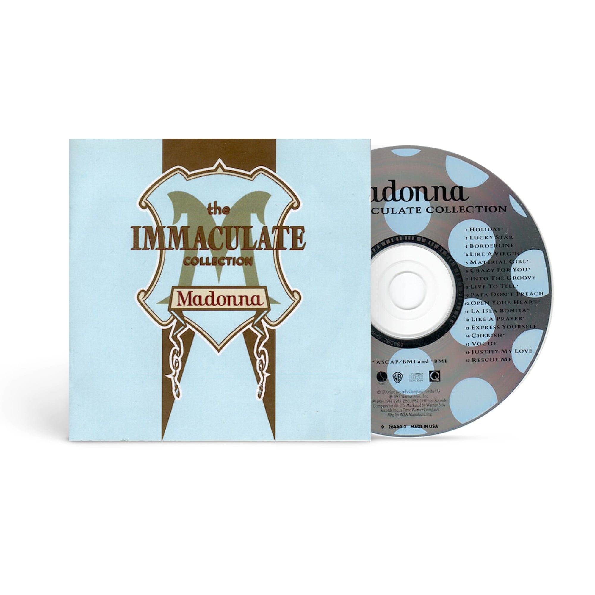 マドンナ　The Immaculate Collection　ロシア盤 特殊CD The Immaculate Collection [CD] – Warner Music Canada