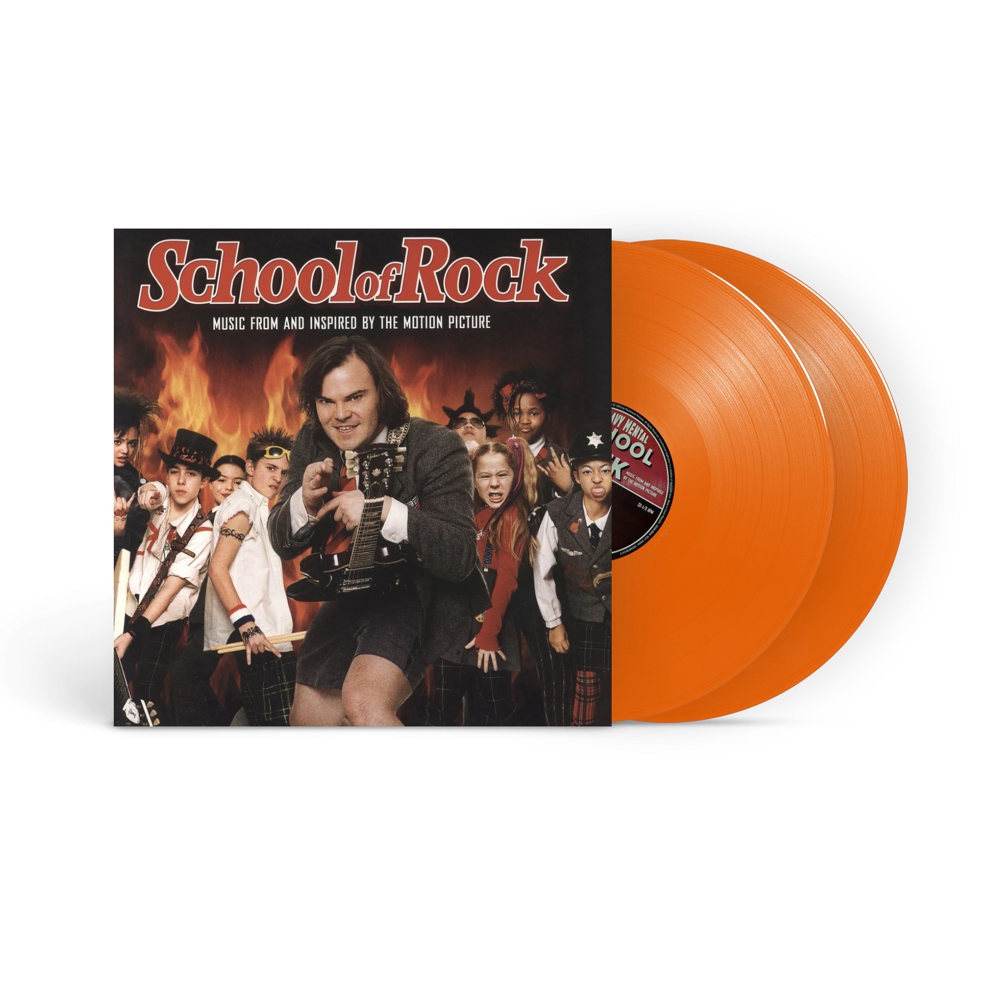 School of Rock (Music From And Inspired By The Motion Picture) [Orange] 2LP