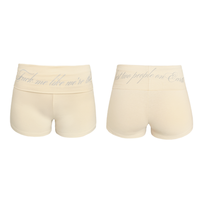 Last Two People on Earth Biker Shorts