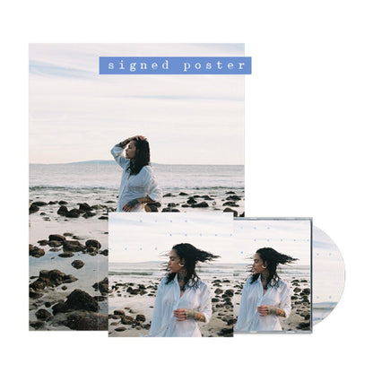 blue water road CD with Autographed Poster