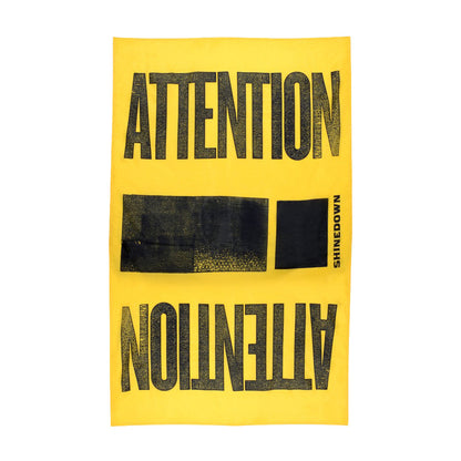 Attention Attention 3'x5' Flag