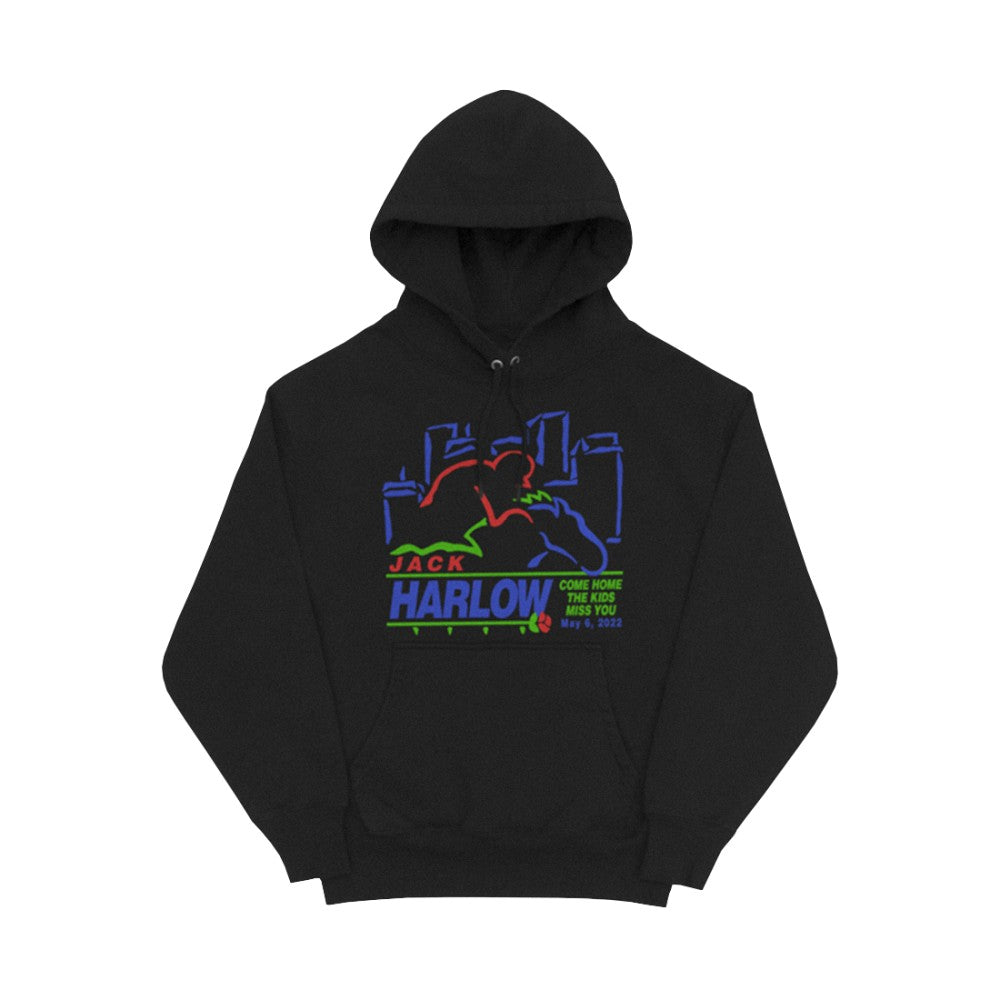 KY Skyline Black Hoodie