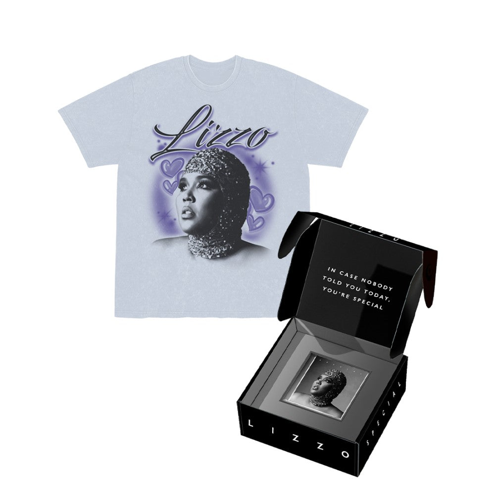 Special Hearts Airbrush T-Shirt + CD Box Set