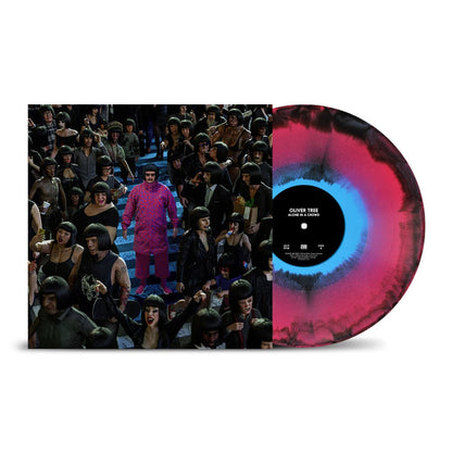 Alone In A Crowd Vinyl and Autographed Metal Sign Fan Pack