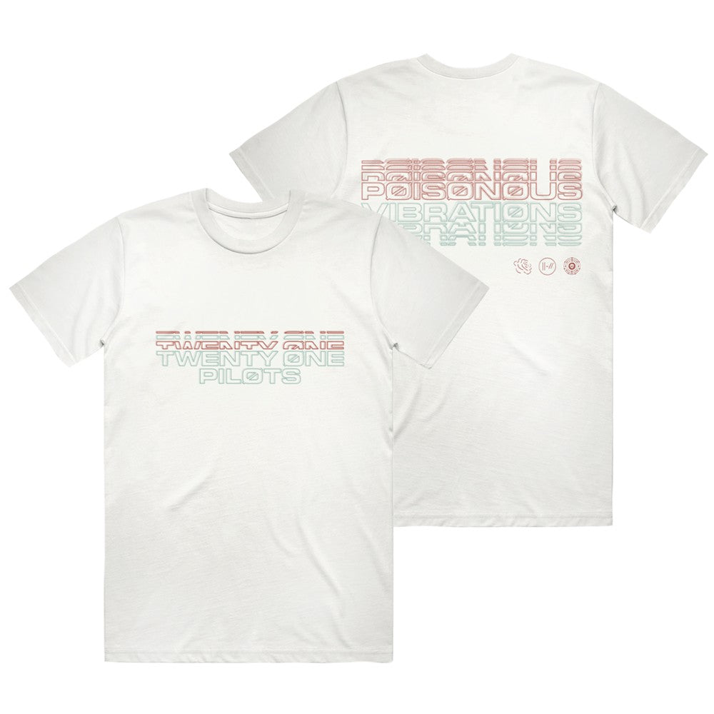 Poisonous Vibes Hollow T-Shirt (White)