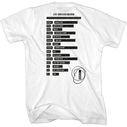 No.6 Collaborations Project Pop Up Tracklist White T-Shirt