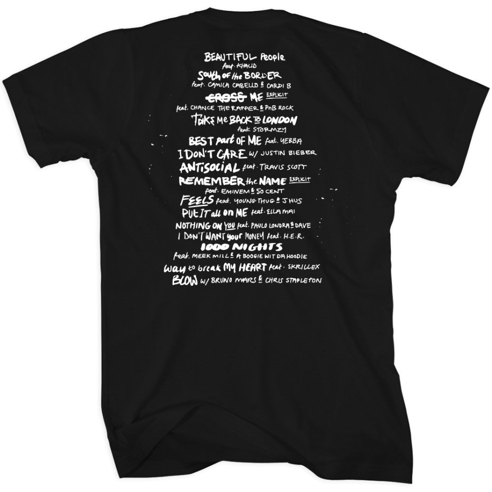 No.6 Collaborations Project Pop Up Album Black T-Shirt