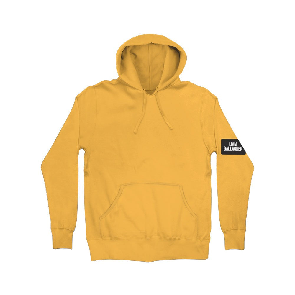 Liam Gallagher Patch Yellow Hoodie