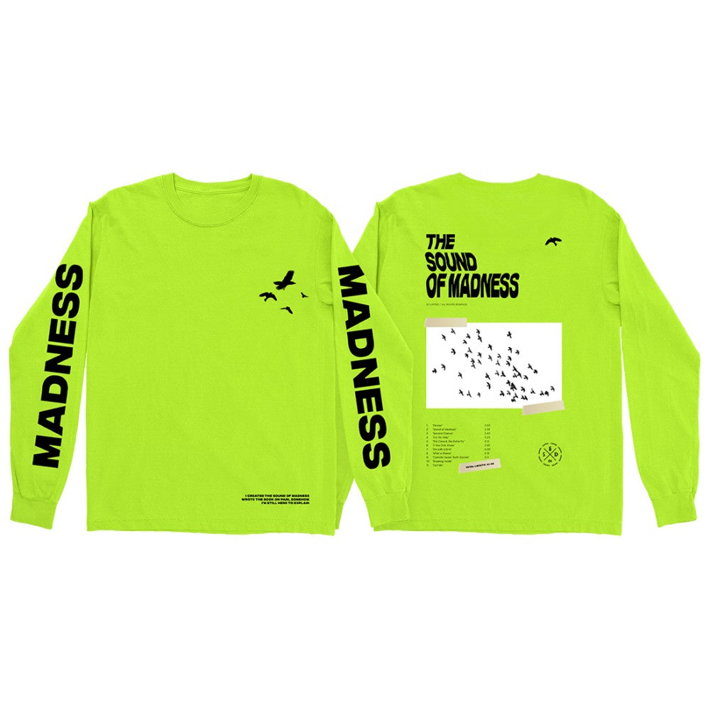Sound of Madness Long Sleeve (Neon) – Warner Music Canada
