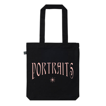 Portraits Black Tote Bag
