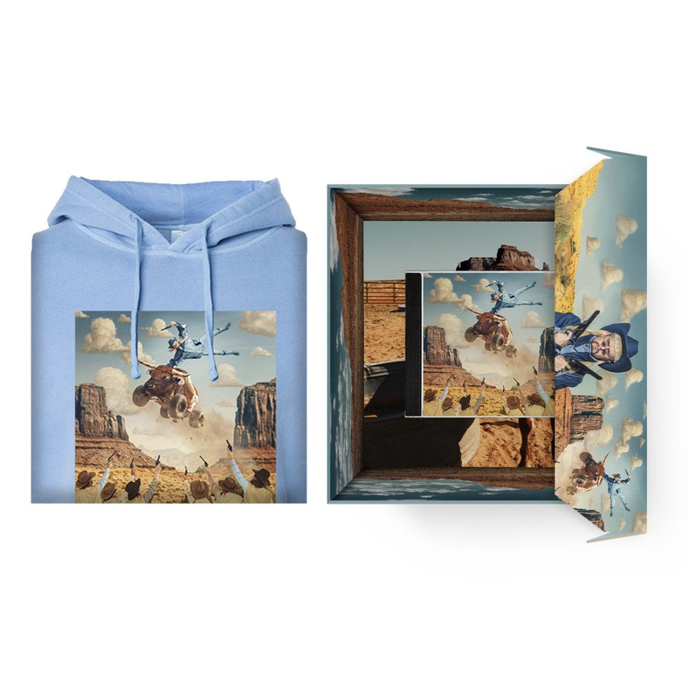 Album Cover Hoodie + CD Box Set