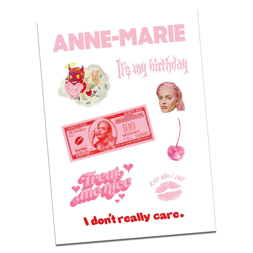 Birthday Sticker Set