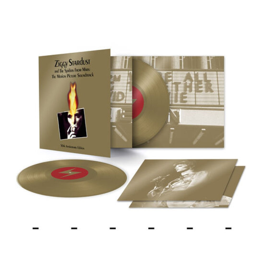 Ziggy Stardust and The Spiders From Mars: The Motion Picture Soundtrack (50th anniversary edition) [2LP GOLD VINYL]